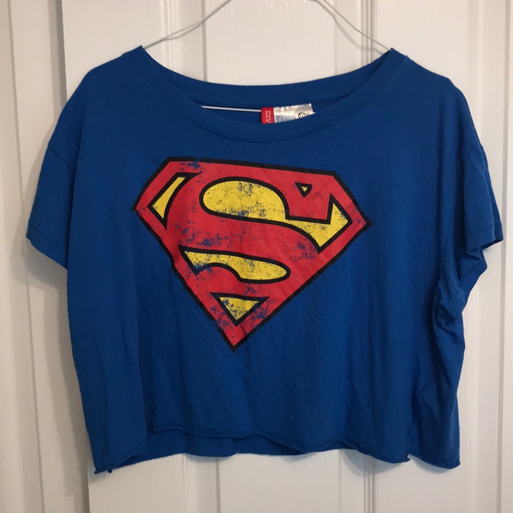 Superman crop top